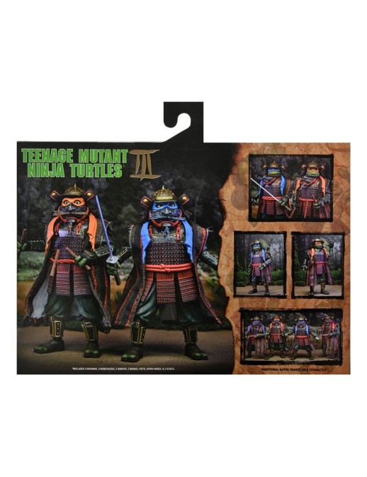 Neca Teenage Mutant Ninja Turtles III Leonardo & Michelangelo