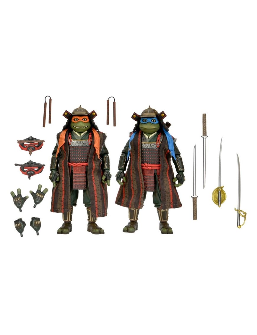 Neca Teenage Mutant Ninja Turtles III Leonardo & Michelangelo Neca Teenage Mutant Ninja Turtles III Leonardo & Michelangelo