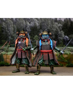 Neca Teenage Mutant Ninja Turtles III Leonardo & Michelangelo