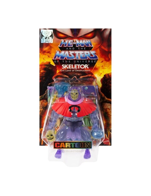 Mattel Masters of the Universe Evil Lord of Destruction Invisible Skeletor Cartoon Collection