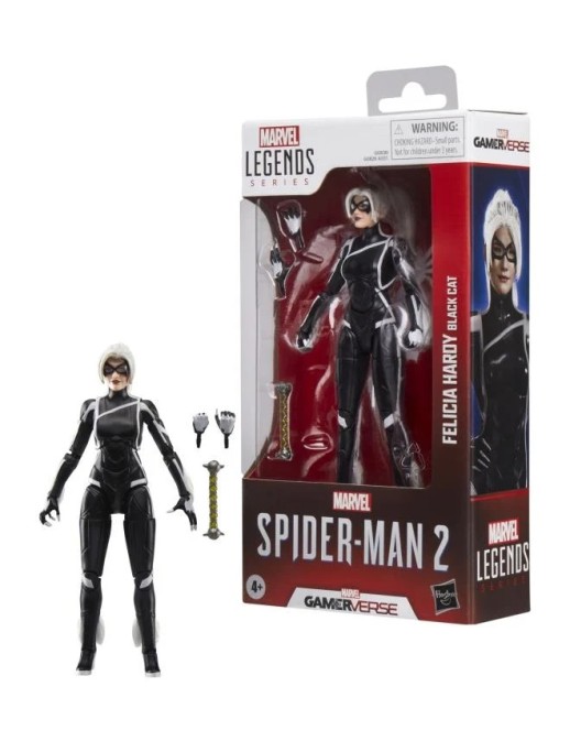 Hasbro Marvel Legends Gameverse  Marvel's Spider-Man 2 Felicia Hardy Black Cat