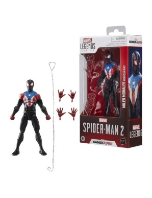 Hasbro Marvel Legends Gamerverse Marvel's Spider-Man 2 Miles Morales Boricua Suit