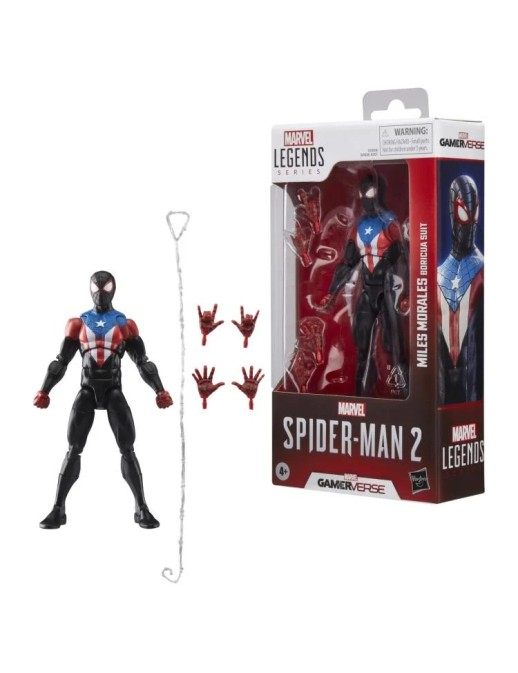 Hasbro Marvel Legends Gamerverse Marvel's Spider-Man 2 Miles Morales Boricua Suit