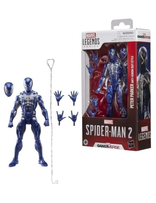 Hasbro Marvel Legends Gamerverse Marvel's Spider-Man 2 Peter Parker Anti-Venom Suit Style