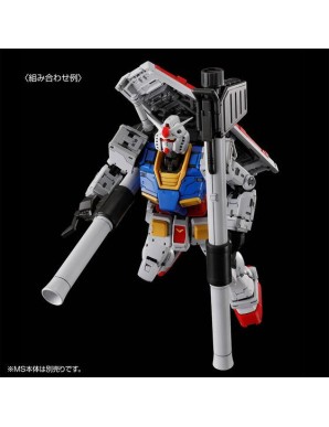 P-Bandai Real Grade RG 1/144 Mobile Suit Gundam Weapon Set for RX-78-2 Gundam 2.0 Version