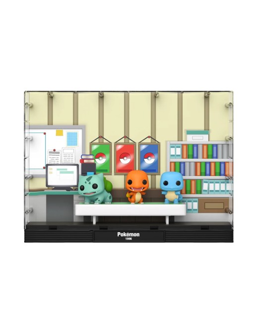 Funko POP! Deluxe Moment 01 Pokémon Bulbasaur Charmander Squirtle