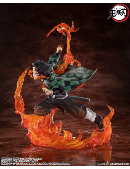 Bandai Figuarts Zero Demon Slayer Kimetsu No Yaiba Tanjiro Kamado Total Concentration Breathing Rengoku's Tsuba