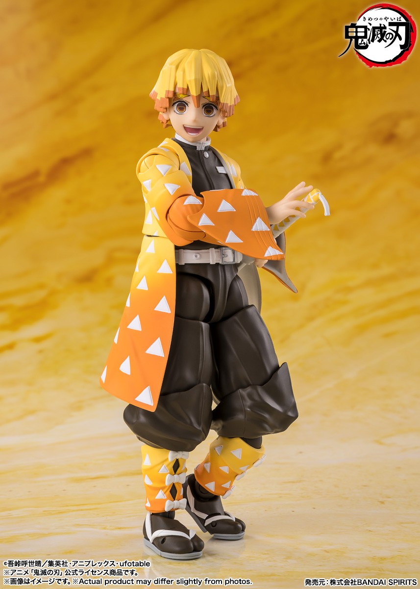 BANDAI S.H. FIGUARTS DEMON SLAYER KIMETSU NO YAIBA ZENITSU AGATSUMA