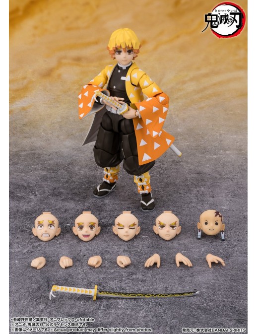 Bandai S.H. Figuarts Demon Slayer Kimetsu No Yaiba Zenitsu Agatsuma
