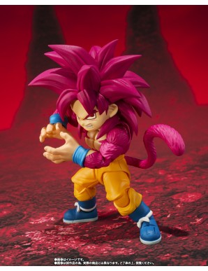 Bandai S.H. Figuarts Dragon Ball Daima Son Goku Super Saiyan 4 Mini