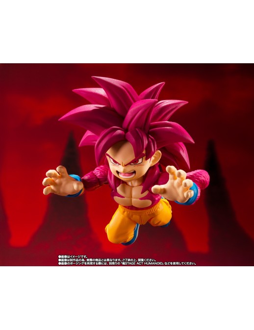 Bandai S.H. Figuarts Dragon Ball Daima Son Goku Super Saiyan 4 Mini