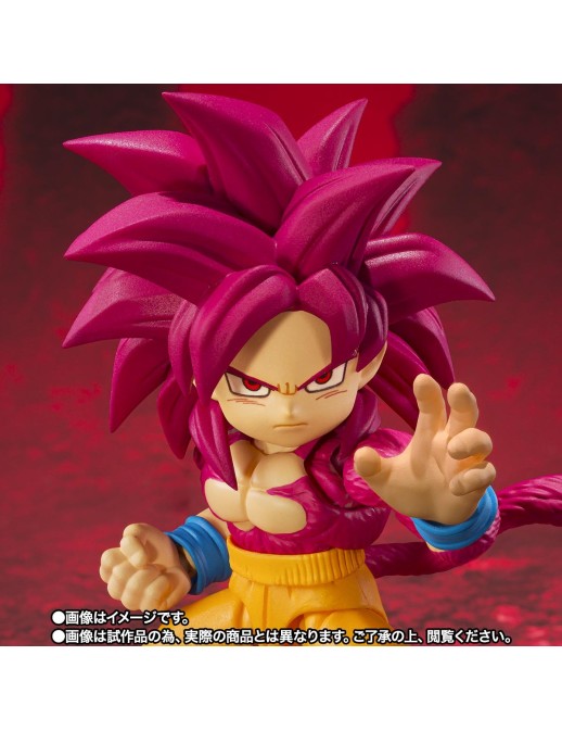 Bandai S.H. Figuarts Dragon Ball Daima Son Goku Super Saiyan 4 Mini