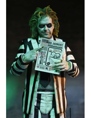 Neca Beetlejuice Beetlejuice Striped Suit Beetlejuice