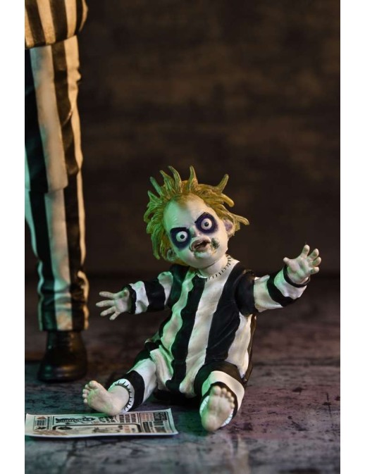 Neca Beetlejuice Beetlejuice Striped Suit Beetlejuice