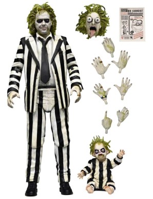 Neca Beetlejuice Beetlejuice Striped Suit Beetlejuice