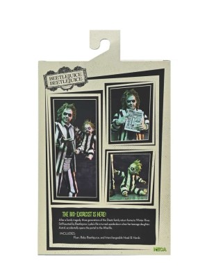 Neca Beetlejuice Beetlejuice Striped Suit Beetlejuice