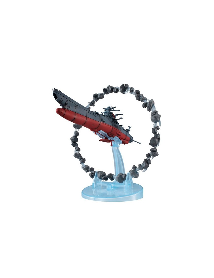 Megahouse Cosmo Fleet Special Space Battleship Yamato 2022 Warriors of Love Space Battleship Yamato with Asteroid Ring Megahouse Cosmo Fleet Special Space Battleship Yamato 2022 Warriors of Love Space Battleship Yamato with Asteroid Ring