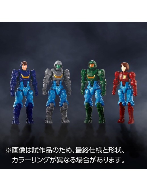 Takara Tomy Diaclone Reboot Tactical Mover Tactical Grander Dia-Nauts Exclusive Set
