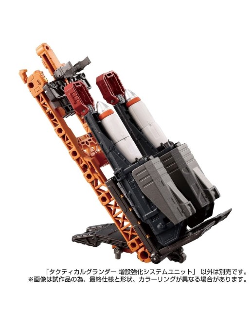 Takara Tomy Diaclone Reboot Tactical Mover Tactical Grander Reinforcement Units