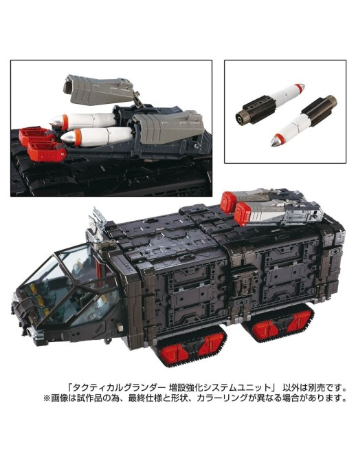 Takara Tomy Diaclone Reboot Tactical Mover Tactical Grander Reinforcement Units