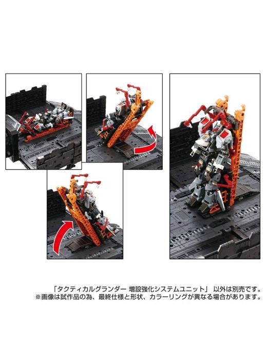Takara Tomy Diaclone Reboot Tactical Mover Tactical Grander Reinforcement Units