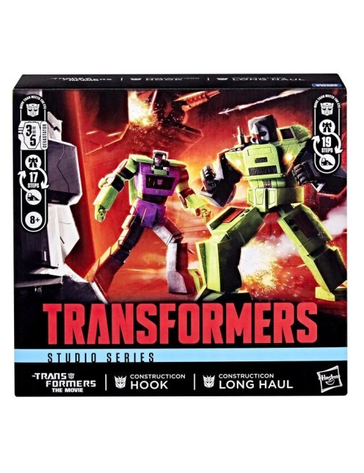 Hasbro Transformers The Movie Studio Series 86 Constructicon Hook & Long Haul