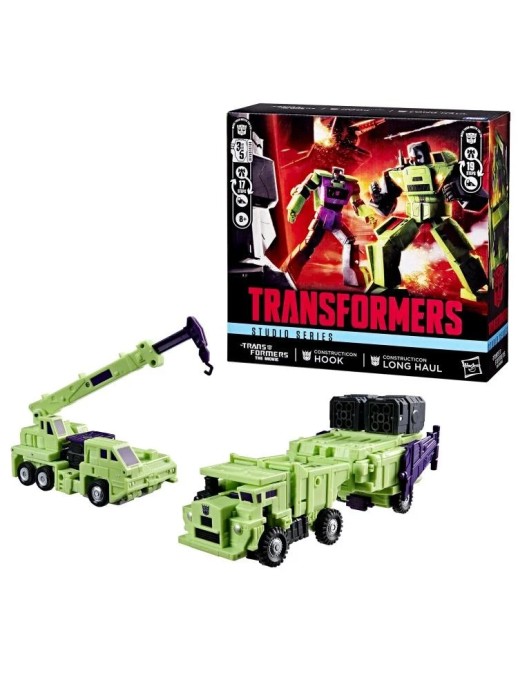 Hasbro Transformers The Movie Studio Series 86 Constructicon Hook & Long Haul