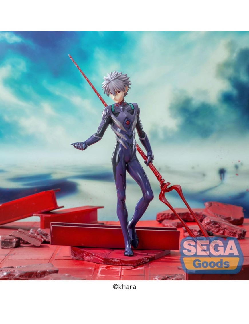 Sega Luminasta Rebuild of Evangelion Kaworu Nagisa x Spear of Longinus Sega Luminasta Rebuild of Evangelion Kaworu Nagisa x Spear of Longinus