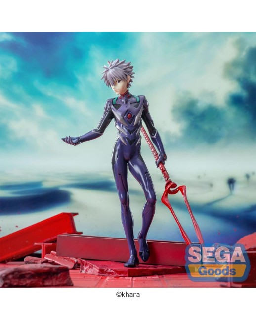 Sega Luminasta Rebuild of Evangelion Kaworu Nagisa x Spear of Longinus