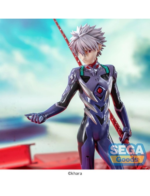 Sega Luminasta Rebuild of Evangelion Kaworu Nagisa x Spear of Longinus