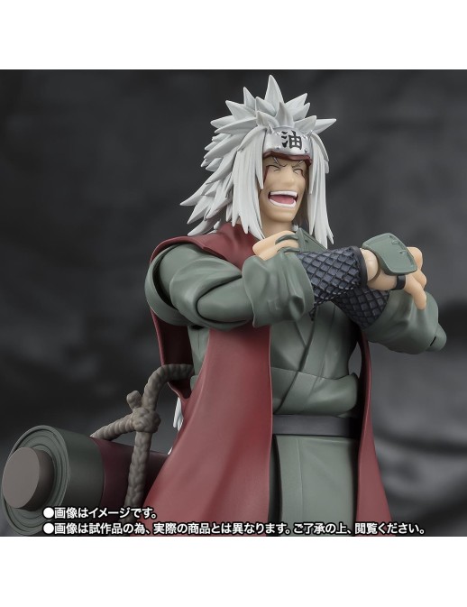 Bandai S.H. Figuarts Naruto Shippuden Jiraiya Konoha Heroic Master Sage Sage Mode Set