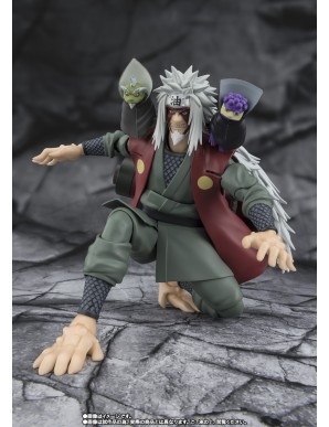 Bandai S.H. Figuarts Naruto Shippuden Jiraiya Konoha Heroic Master Sage Sage Mode Set