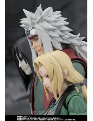 Bandai S.H. Figuarts Naruto Shippuden Jiraiya Konoha Heroic Master Sage Sage Mode Set