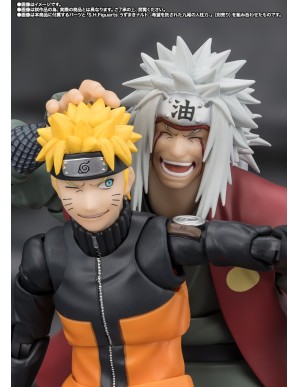 Bandai S.H. Figuarts Naruto Shippuden Jiraiya Konoha Heroic Master Sage Sage Mode Set