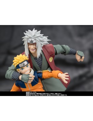 Bandai S.H. Figuarts Naruto Shippuden Jiraiya Konoha Heroic Master Sage Sage Mode Set