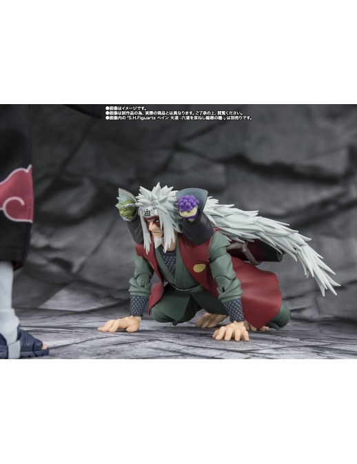 Bandai S.H. Figuarts Naruto Shippuden Jiraiya Konoha Heroic Master Sage Sage Mode Set