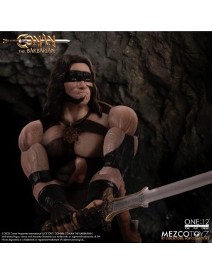 Mezco Toys The One 12 Collective Conan the Barbarian Conan War Paint Edition