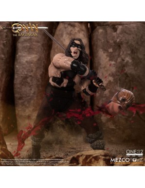 Mezco Toys The One 12 Collective Conan the Barbarian Conan War Paint Edition