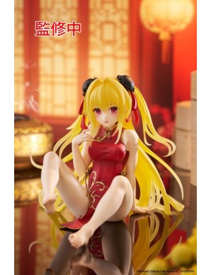Taito Desktop Cute To Love-Ru Darkness Golden Chinese Dress Version