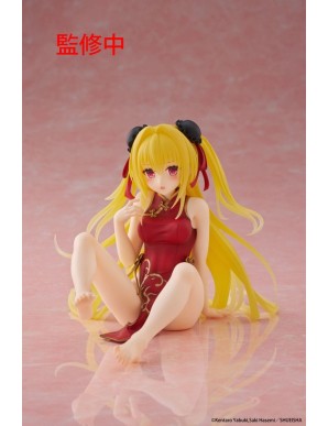 Taito Desktop Cute To Love-Ru Darkness Golden Chinese Dress Version