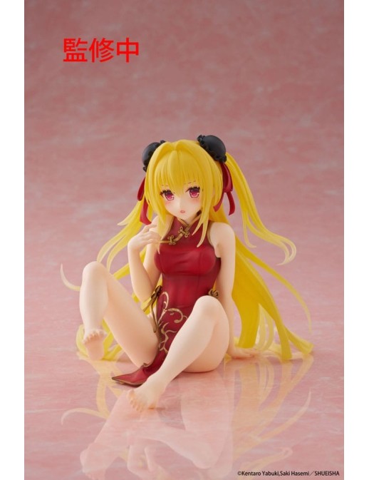 Taito Desktop Cute To Love-Ru Darkness Golden Chinese Dress Version