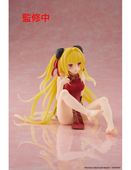Taito Desktop Cute To Love-Ru Darkness Golden Chinese Dress Version