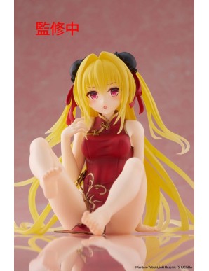 Taito Desktop Cute To Love-Ru Darkness Golden Chinese Dress Version