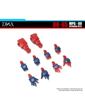 DNA Design DK-65 Upgrade Kit for MPG-09 Super Ginrai