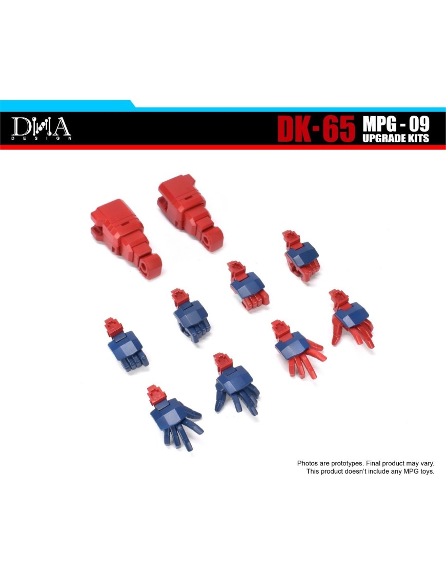 DNA Design DK-65 Upgrade Kit for MPG-09 Super Ginrai DNA Design DK-65 Upgrade Kit for MPG-09 Super Ginrai