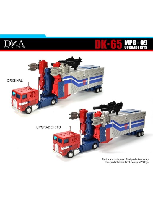 DNA Design DK-65 Upgrade Kit for MPG-09 Super Ginrai