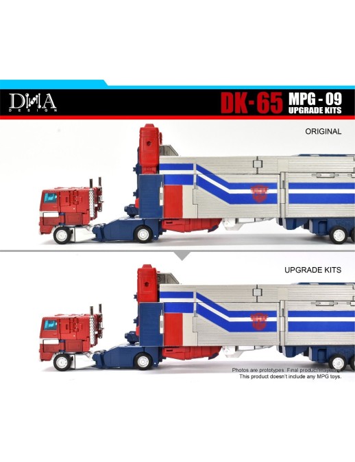 DNA Design DK-65 Upgrade Kit for MPG-09 Super Ginrai