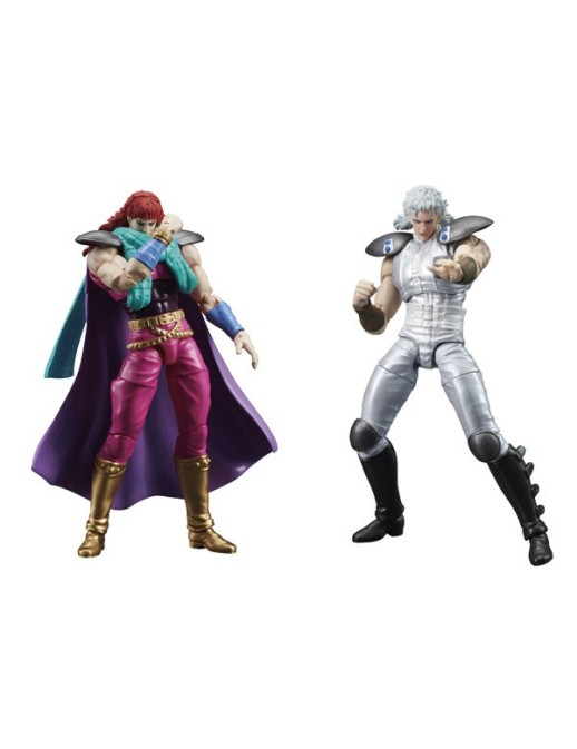 DIG DigAction Hokuto No Ken Yuda & Rei White Hair Version