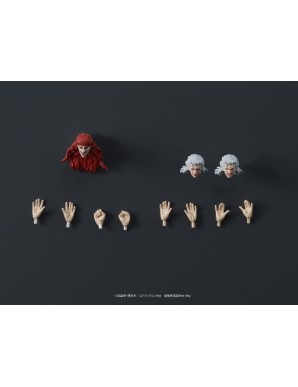 DIG DigAction Hokuto No Ken Yuda & Rei White Hair Version