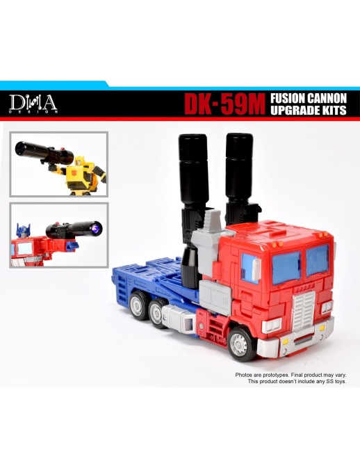 DNA Design DK-59M Fusion Cannon for Studio Series 86-31 Commander Class Optimus Prime